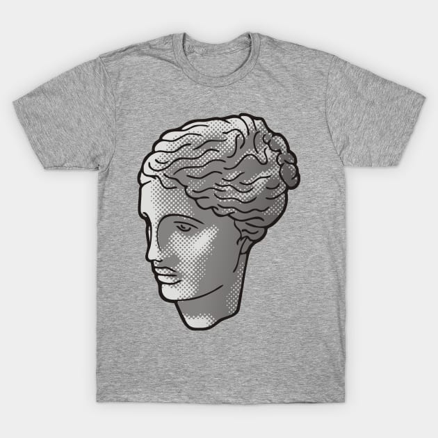 Venus Head T-Shirt by sifis